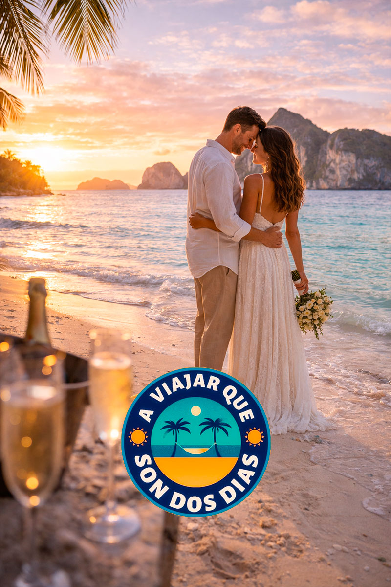 Agencia de viajes de novios y luna de miel